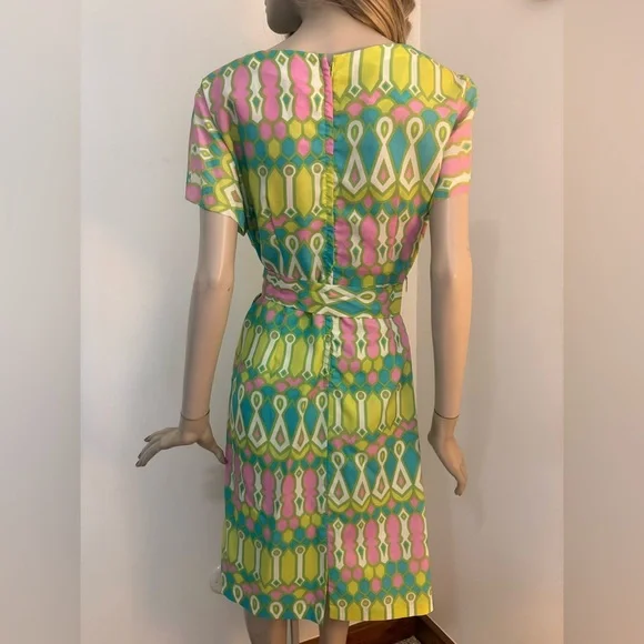Fabulous Fun Vintage 1950s 1960s Sexy VOLUP Retro Wiggle Dress - Picture 3 of 10
